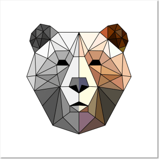 Polygon Bear Posters and Art